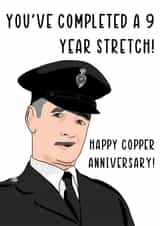 Copper Anniversary  created by Daniella Illustrates 