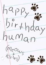 Happy birthday from the cat 1001 created by Palette&Petal 