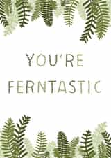 You're Ferntastic Congratulations Card created by Paper Paradise Designs