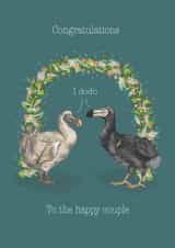 I Dodo Wedding Card - Congratulations to the happy couple created by Steph Peacock’s Art