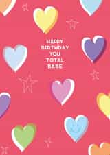 Birthday Babe Pink hearts created by Sophie Parker