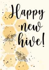 New home bee card created by Kit Made It