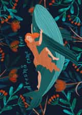 Dreamer and romantic girl mood created by Oliva_art