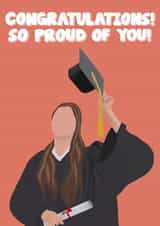 Girly Graduation card created by Cassie Wardill Designs