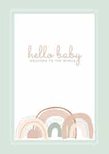 Hello Baby - Welcome to the World! created by Gillian Ayre