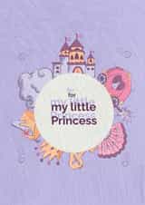 Postcard for the little princess created by Andreeva Kate
