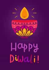 Happy Diwali Festival of Light card created by Joanne Hawker