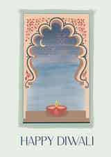 Diwali Palace Card created by Jatinder Creates