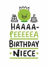 Haaaa-Peeeeea Birthday Niece created by Conor Rawson