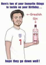 Grealish and Gin created by Aimee Beaven
