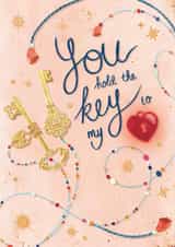 Key To My Heart Anniversary Card created by Feline Zegers