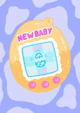 New Baby Tama Card created by Alice Illu