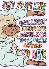 Affirmation card created by Elena Smith