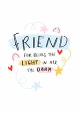 Friend card! created by Leah Alefounder Illustrations