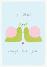 I Shell Always Love You Valentine's Card created by Libby Howker