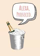 BIRTHDAY CARD PROSECCO created by KokoandDoo