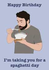 Happy Birthday, it’s always sunny card. created by Danielle Louise Designs