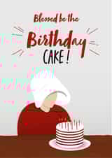 Blessed be the Birthday Cake created by Stephanie Gaffing