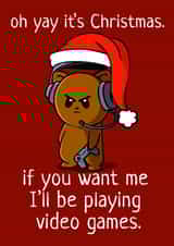 Oh Yay It's a Video Gamer Christmas created by NerdShizzle
