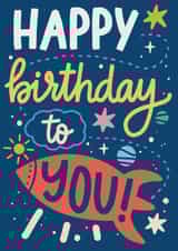 Happy birthday to you created by Natalia Gonzalez