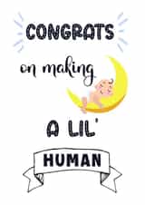 Cute New Baby Card created by Exquisite Studio