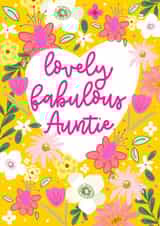 Lovely Fabulous Auntie created by Little Cat Creates