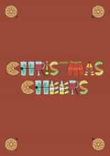 Christmas drinks / celebration card created by @hairheadsart