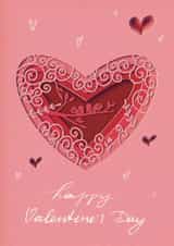 Happy Valentines Day created by Iuly Burdin