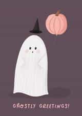 Ghostly Greetings! created by Rebekah Klimuck