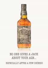 Whiskey birthday card created by Jade Collins