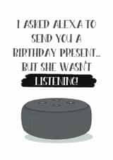 Funny birthday card created by Jade Collins