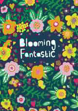 Well done, congratulations and thank you card.  created by YouBloom