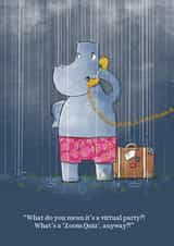 Virtual party Happy Birthday card created by Jennifer Jamieson