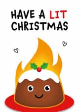 Have a lit Christmas created by Kiddy Winks Prints