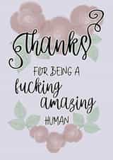 Thanks for being amazing created by Fern Furness