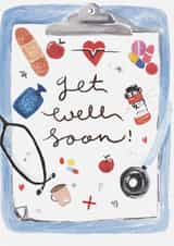 Get Well Soon Vibes Card created by Krupali Patel