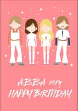 ABBA very Happy Birthday 1000 created by Betty Kitten