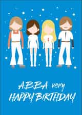 ABBA very Happy Birthday 1001 created by Betty Kitten