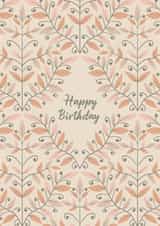 Autumn Leaves Birthday Card created by Hannah Maria