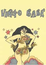 Virgo Zodiac Birthday Card created by Cards by Gem