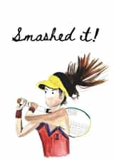 Smashed it like Emma Raducanu created by Artisal 