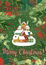 This fancy Christmas card will wish your loved ones a Marry Christmas 1001 created by krotovak