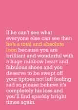 Break Up Card - Sibling - Friendship Card - Sympathy Card created by The Right Lines