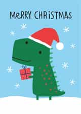 Dinosaur Christmas Card created by Dawn Machell