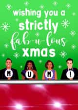 Wishing You A Strictly Fabulous Xmas - Strictly Come Dancing - Xmas - mum - Fabulous - created by Running with Scissors