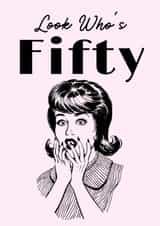 Funny 50th Birthday Card for Women, Friend, Mum, Woman, Her created by BritWit