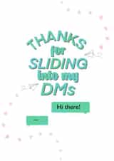 Cheeky DM Anniversary Card created by Giggles with V