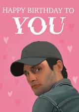 You Netflix happy birthday card created by Coffee Cup Studio