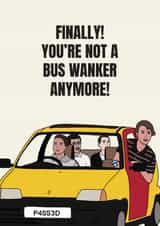 Inbeteeners Bus Wanker! Passed Driving Test created by Jamie Lindsay