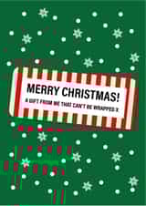 Merry Christmas! A gift that can't be wrapped X created by Notemans